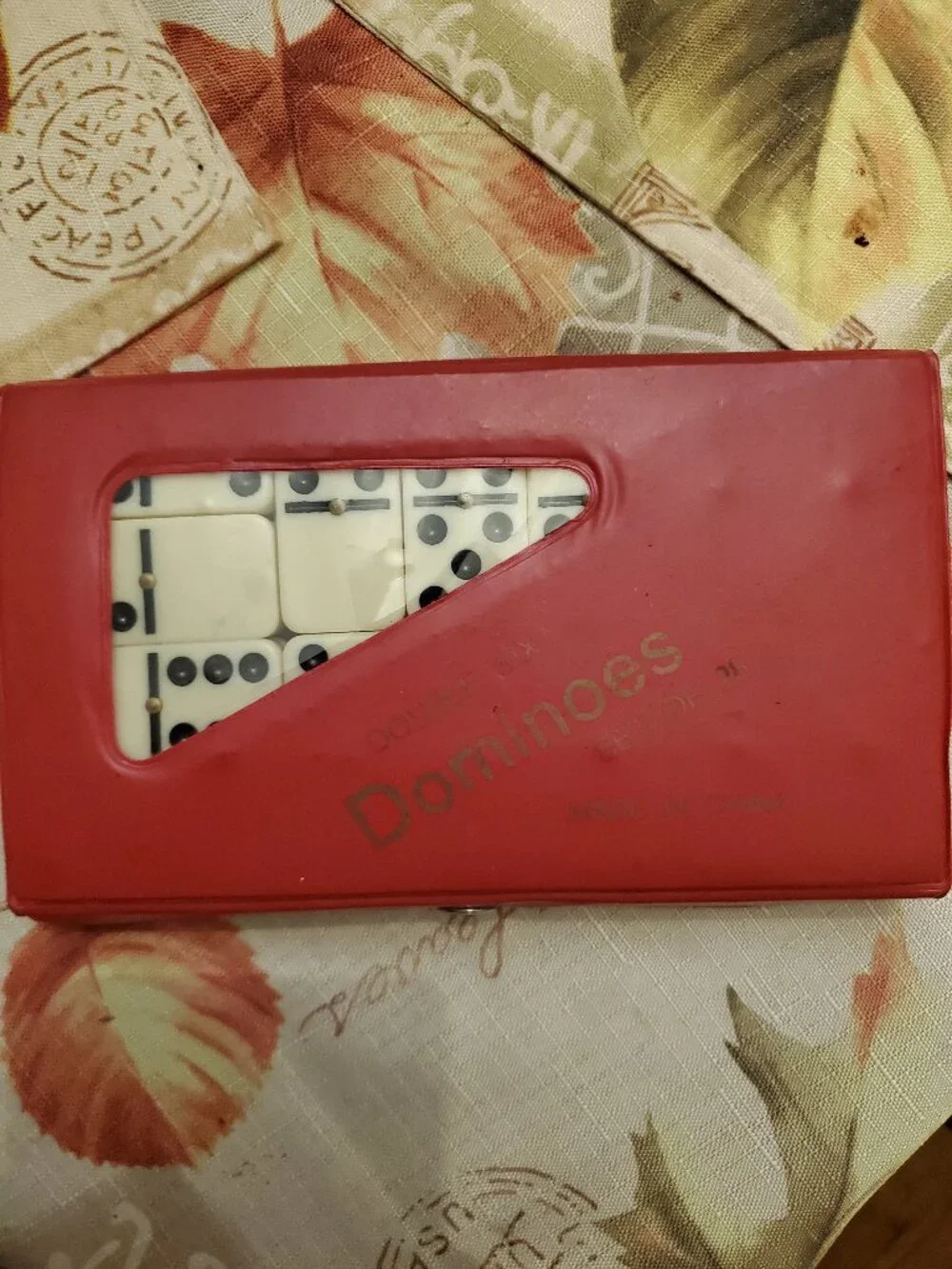 Double Six Vintage Domino Set